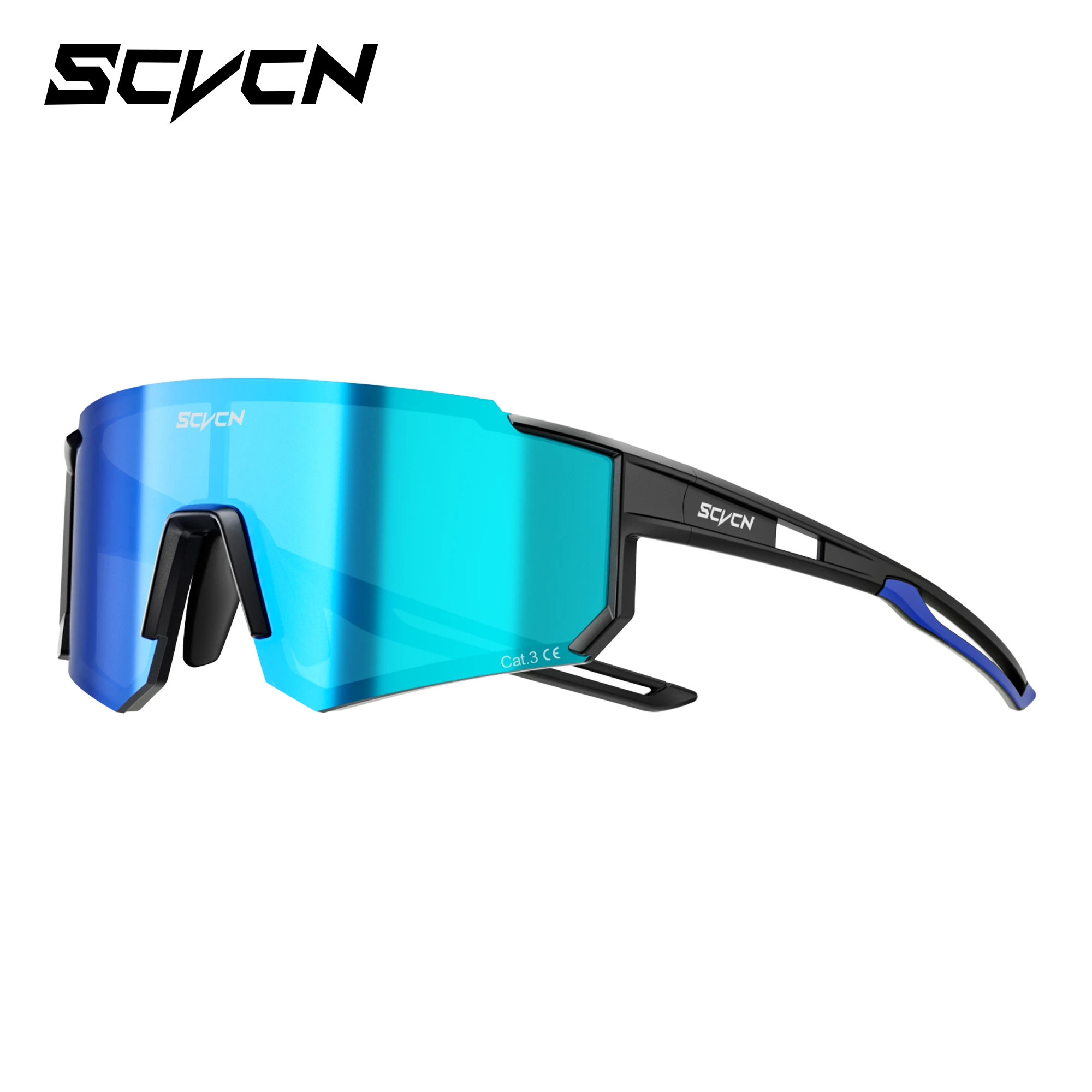 SCVCN Neue Outdoor-Sport-Sonnenbrille MTB Fahrrad Radfahren Wandern Eyewear Laufen Ultraleichte Herren Damen Pickleball UV400 Brille