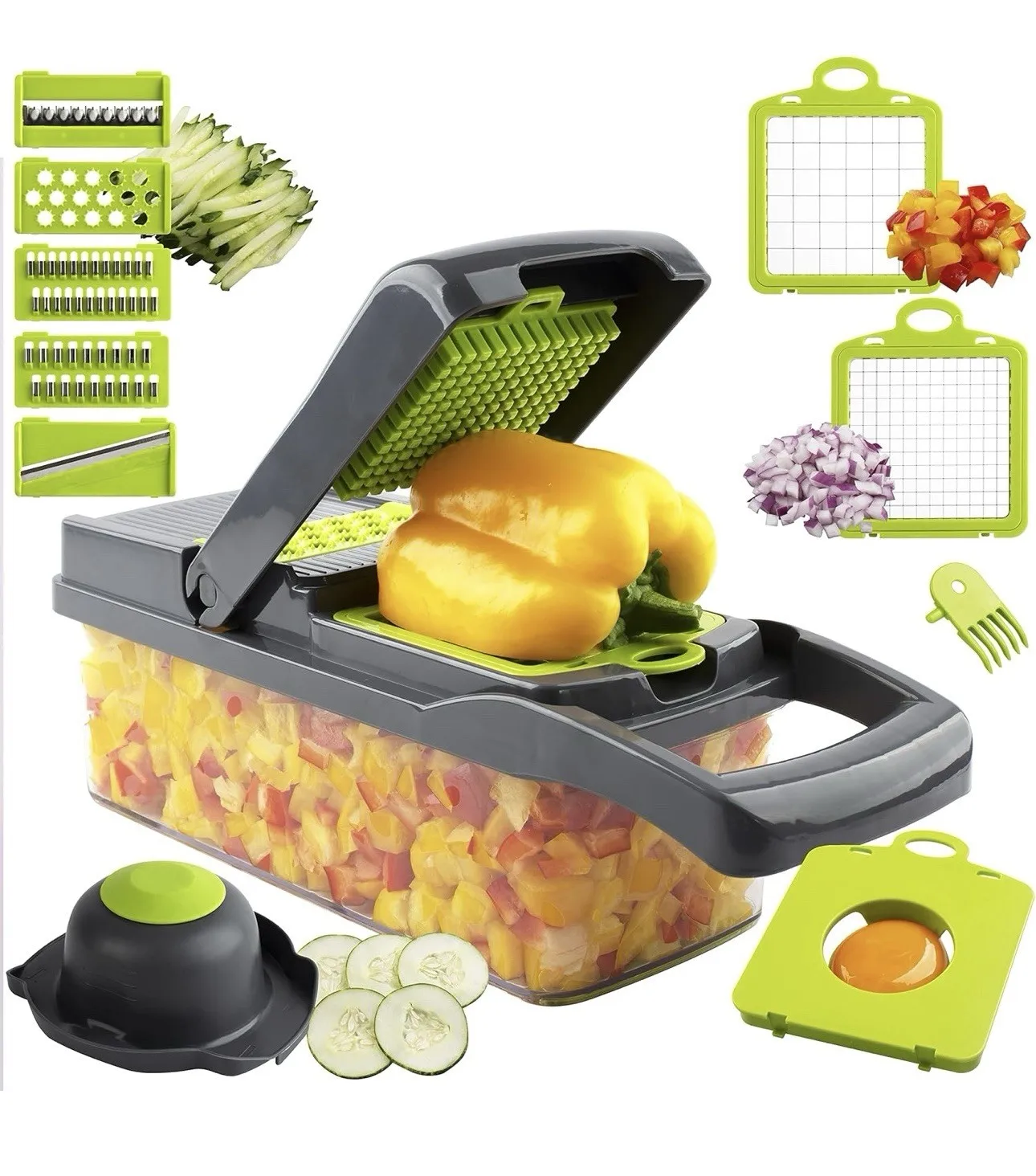 Fruit & Vegetable ToolsVegetable Chopper Onion Dicer Fruit Slicer Kitchen Cutter Shredder Multifunctional Food Prep Tool Fast