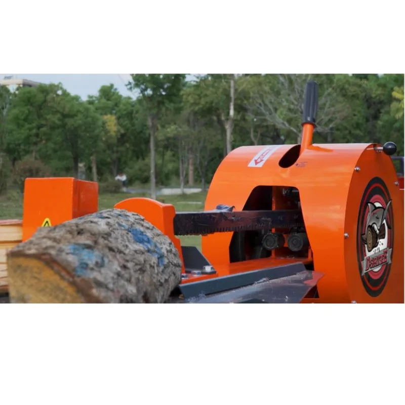 K-maxpower CE Highly Efficient Professional 7hp 34 Tons Gasoline Power Firewood Processor Kinetic Mechanical Wood Log Splitter