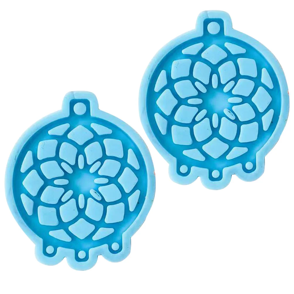 드림 캐처 키 체인 펜던트에 대한 DIY 실리콘 금형 교수형 nament 공예 수지 주조 트레이 쉬운 Demold 쥬얼리 액세서리