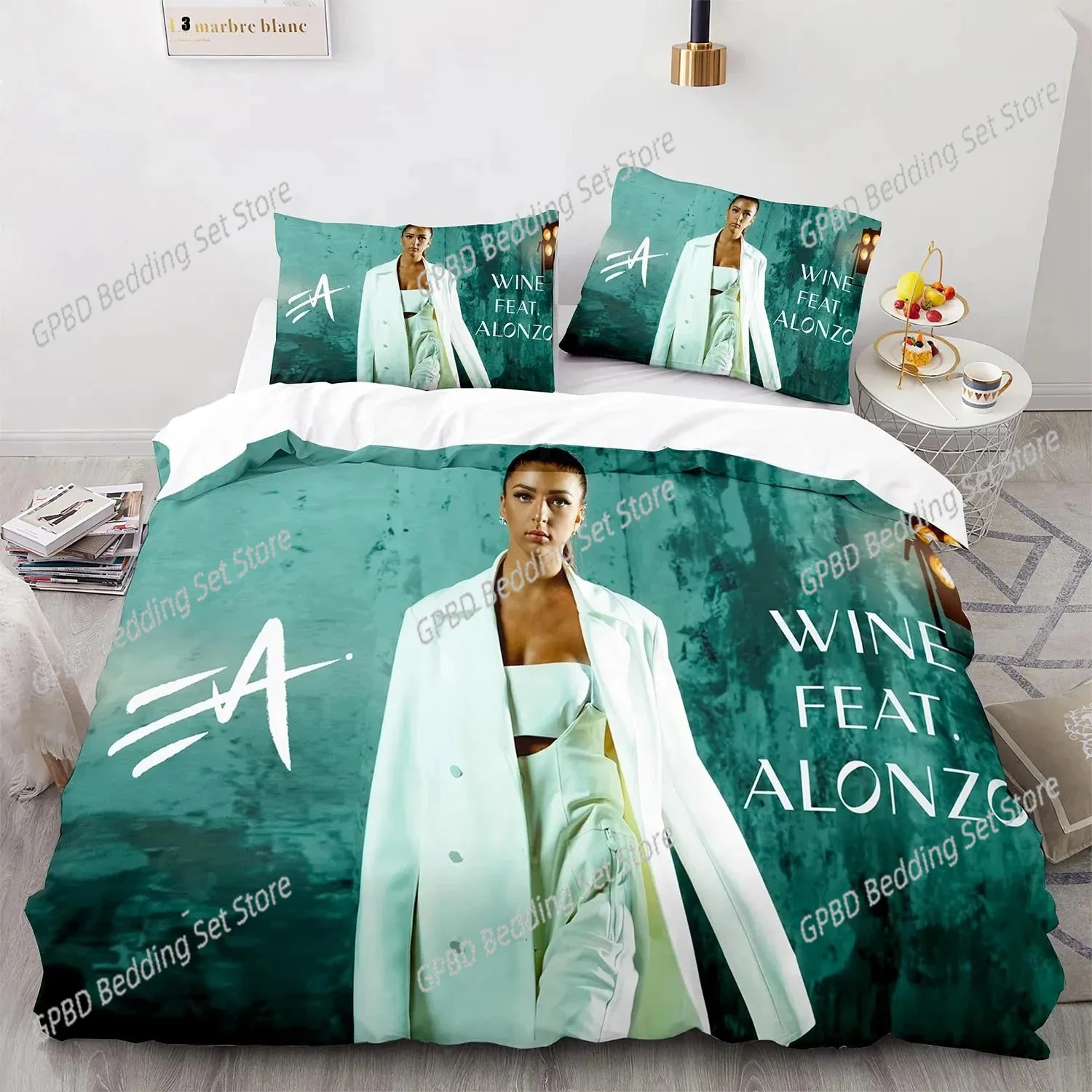 

3D Print E-eva Queen Bedding Set,Duvet Cover Comforter Bed Set Quilt Cover Pillowcase,King Queen Twin Size Boys Girls Adults