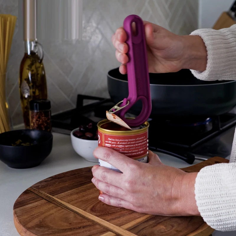 Ring Pull Can Tin Opener - Makes Cans And Tins Twice As Easy To Open Perfect For Arthritis Parkinsons Gift