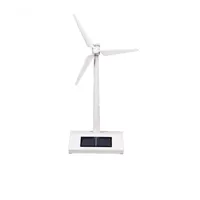Solar Powered Windmill Model Building Kit Kids DIY Windmill Educational Electronic Farm Decorate Electronic Windmill