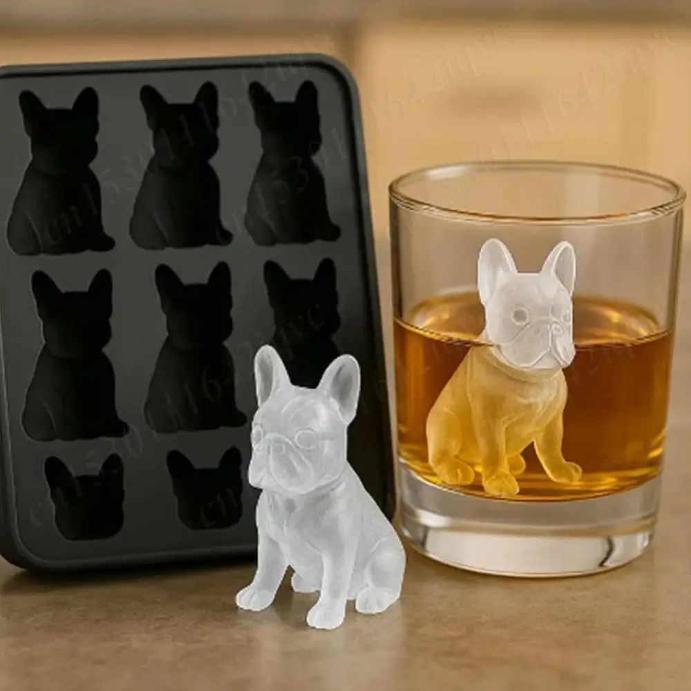 

Formula Racing Car 3D Ice Mold Reusable Shark Bulldog Race Car Shape Ice Tray Ice Cube Tray Baking Mold Beer Bar Iceball Maker