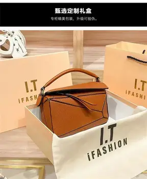 2024 街頭潮流女士手提包 牛皮真皮編織包 奢華設計師女士手提包 BLO1 10 最佳銷售 真皮編織包 - №5