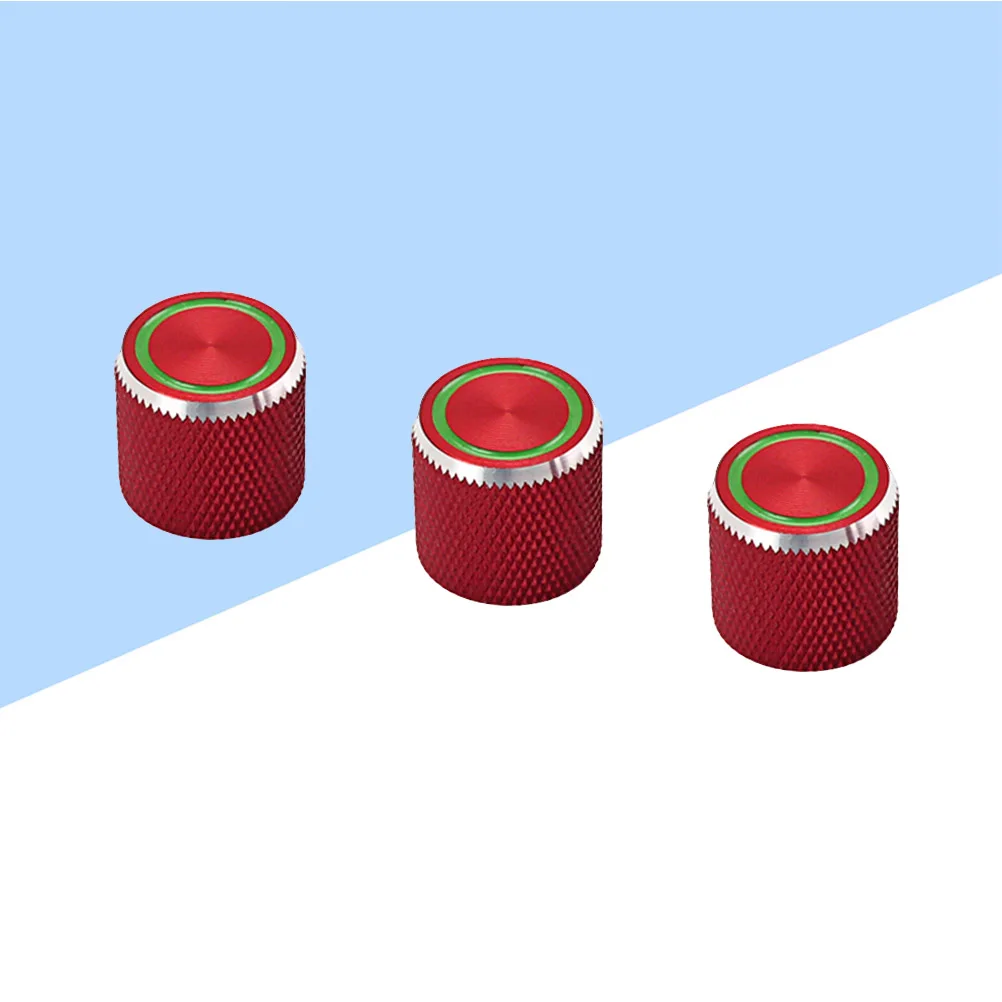 

3 Pcs Guitar Knob Bass Knobs Volume Control Spiral Electric Bass-guitar-hardware