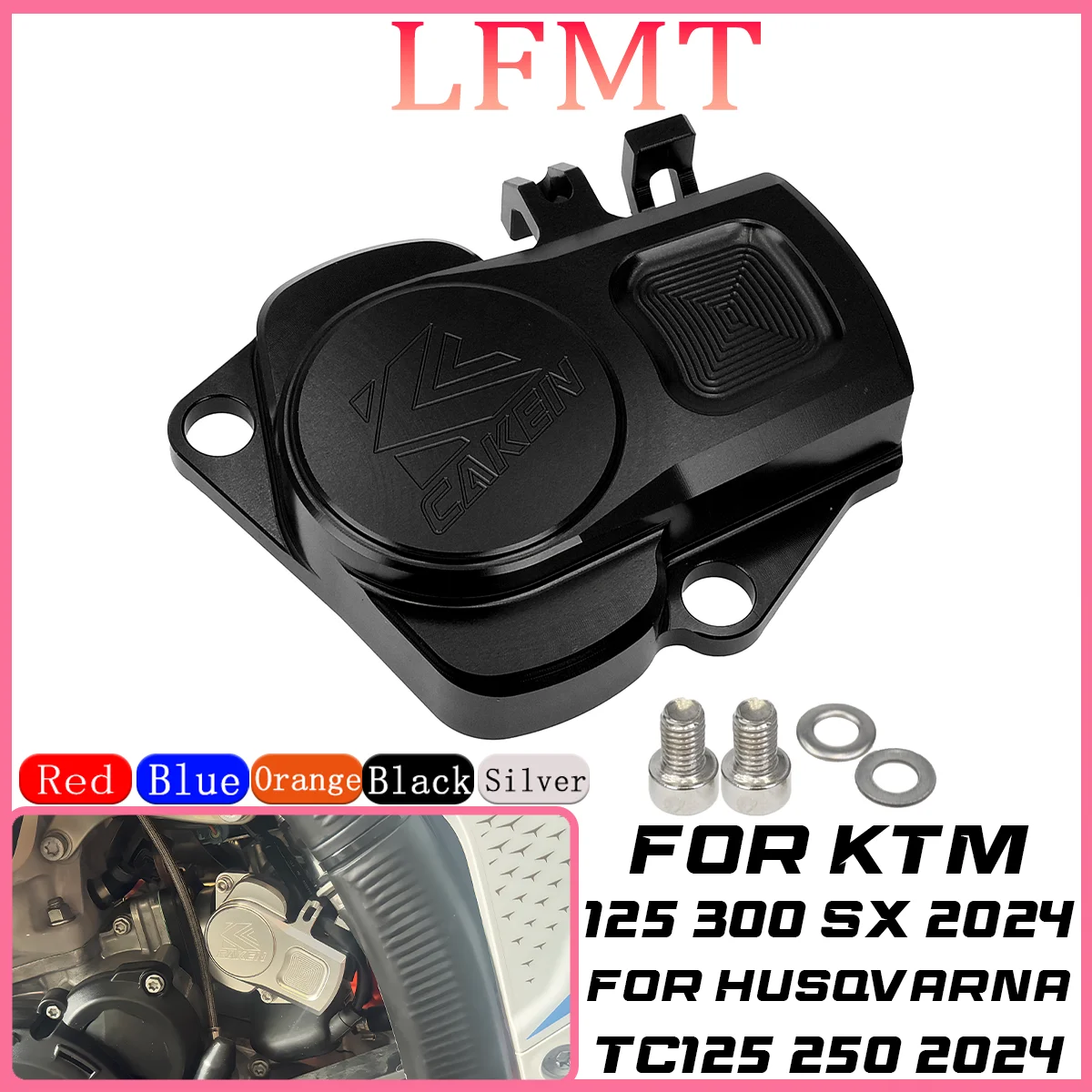 

Motorcycle CNC Carburetor Solenoid Valves Protective Cover For KTM SX XC XCW EXC CKD For Husqvarna TC TE TX 125 250 300 2024