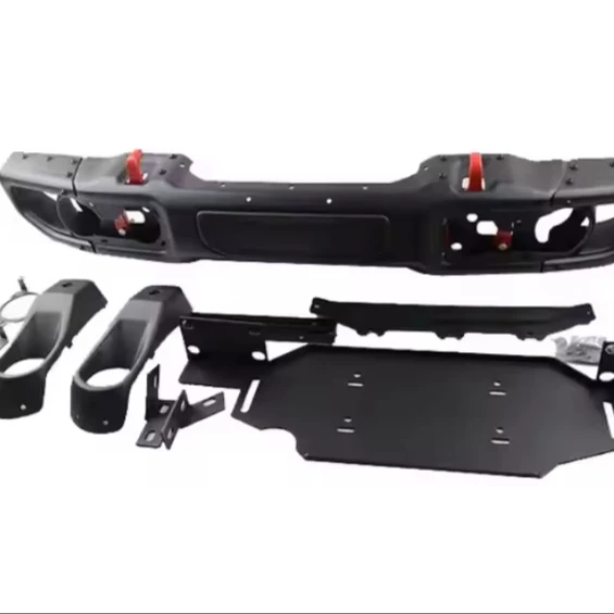 

Car Bumper Front Bumper For Jeep Wrangler JL Without Sensor Hole Accessories 4x4 Auto Parts