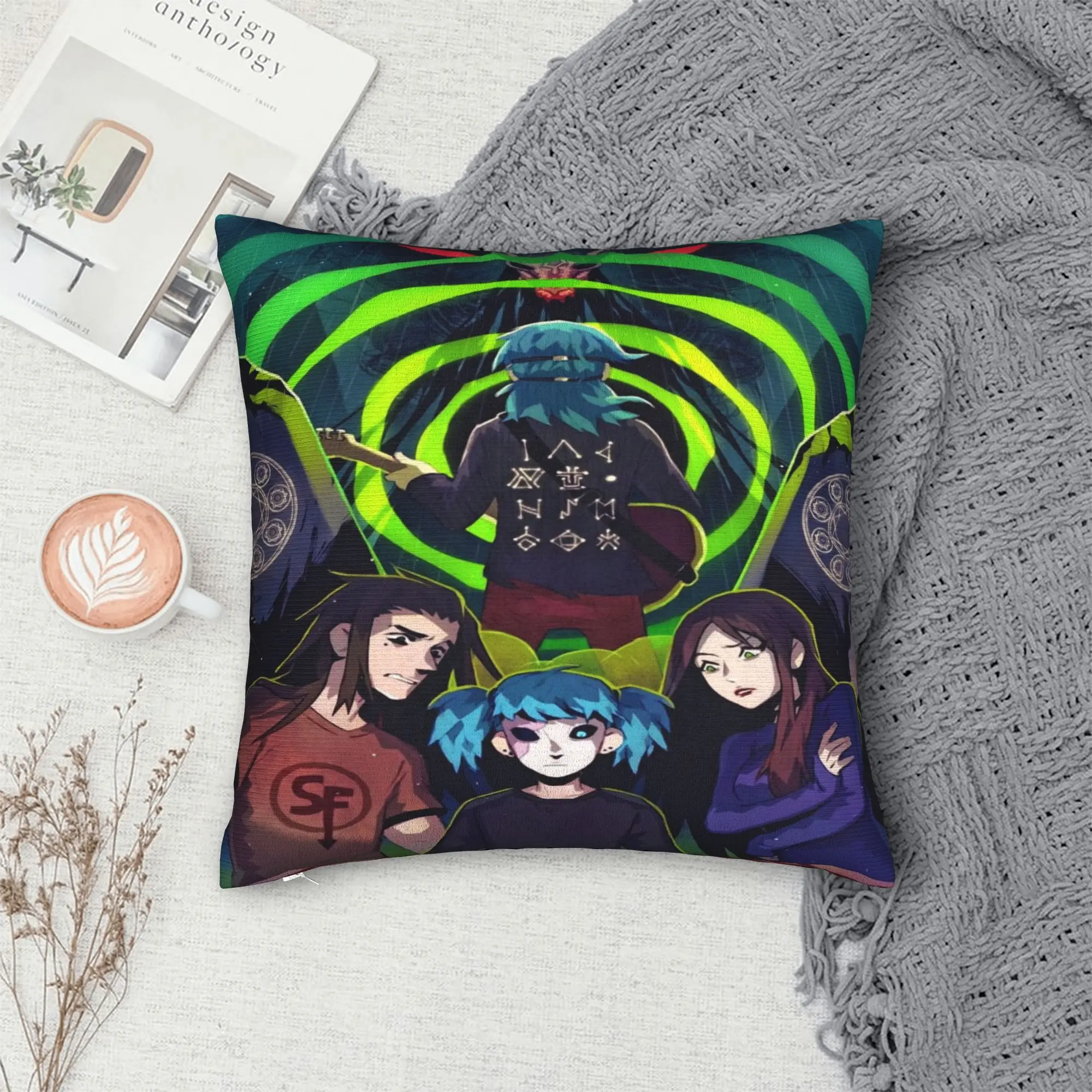 Pillow Case Sally Face Sal Fisher Custom  Pillow Cover For Sofa Home Decoration Vintage Pillowcases