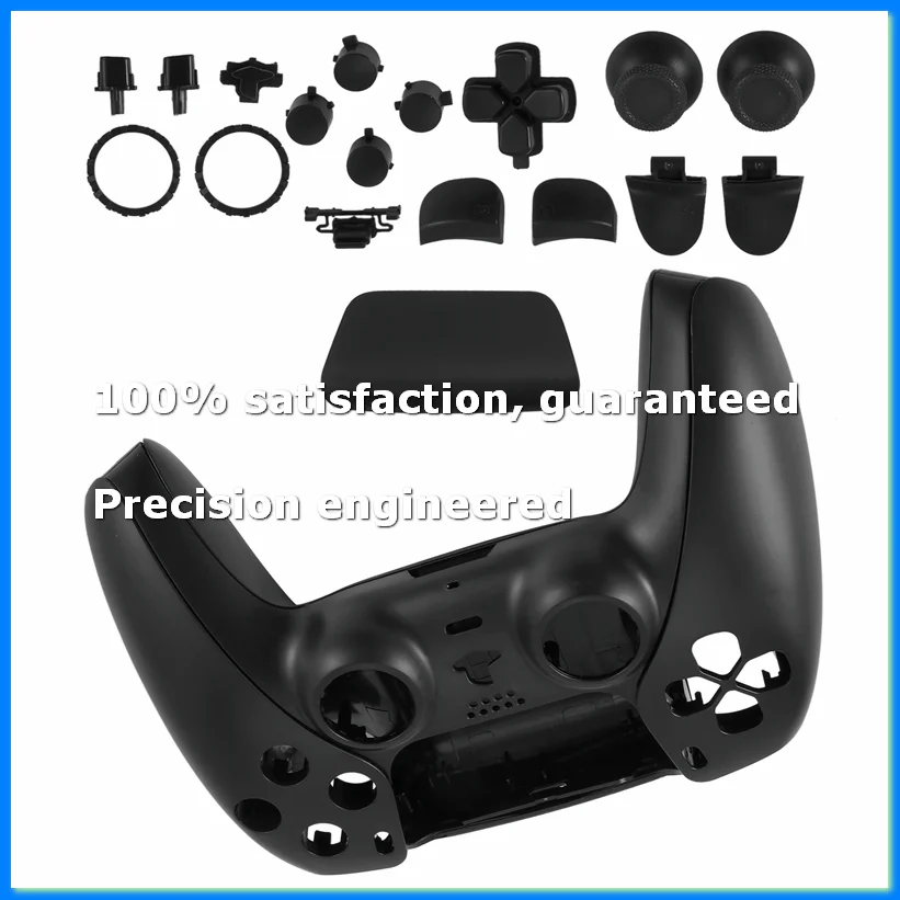 4pack X((Repair Part for BDM-010 Controller Housing Shell Game Controller Shell Cover with Buttons Black)