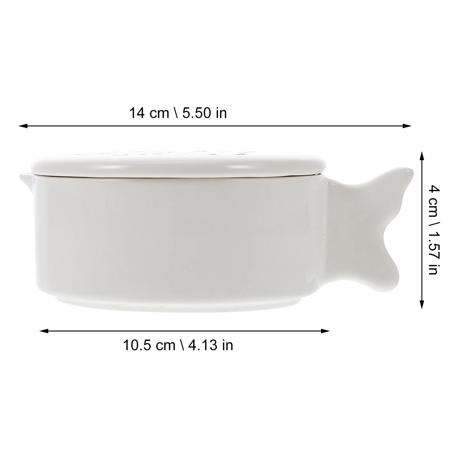 

Ceramic Inkstone with Cover Traditional Calligraphy Practical Writing Painting Ink Plate Ink Stone with Cover