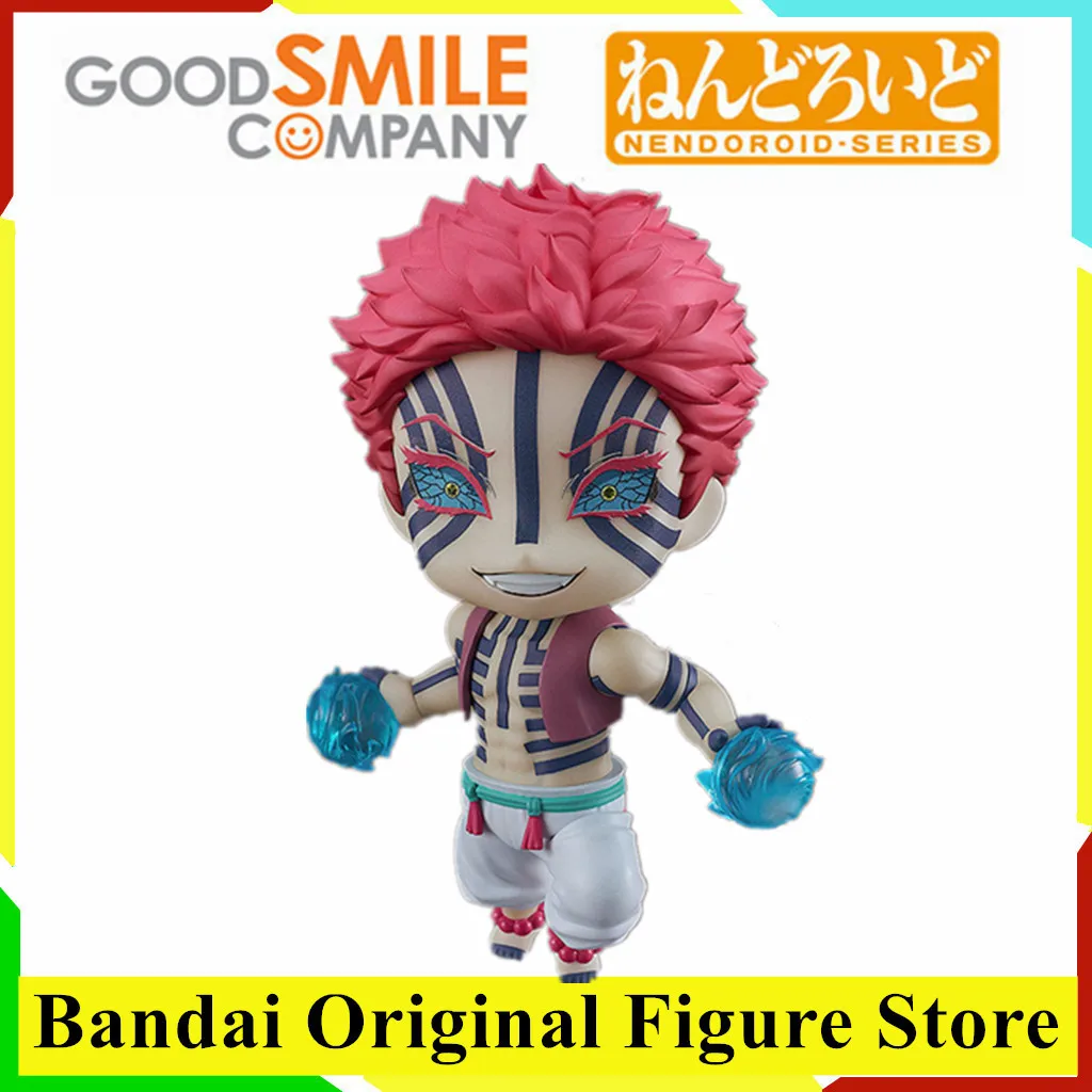 

Оригинальная аниме-фигурка Demon Slayer Kimetsu no Yaiba Akaza, экшн-фигурка, коллекция моделей из ПВХ, Kawaii 2112 Q Ver. Кукла Аниме Фигурка