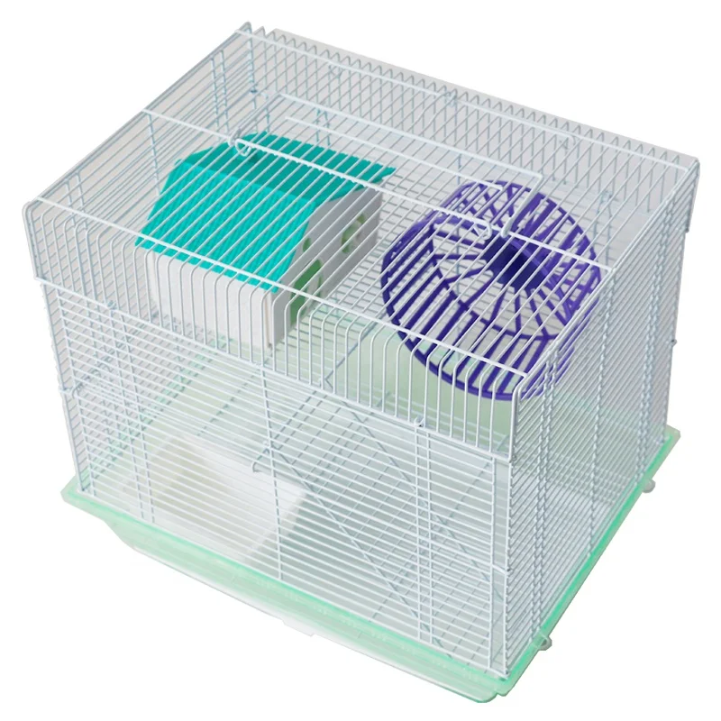 

Acrylic hamster cage for hedgehog hamster guinea pig squirrel cage, including accessories