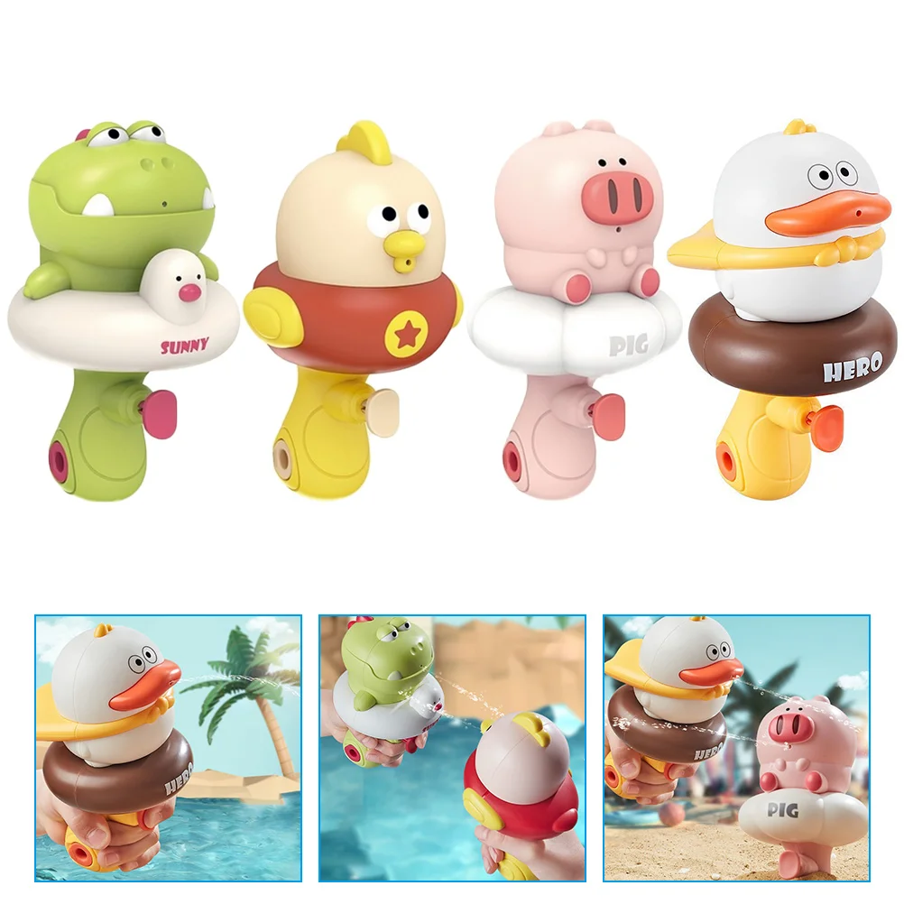 

4 Pcs Water Children Summer Toys Pool Accessory for Plastic Interesting Toddler Baby Kids