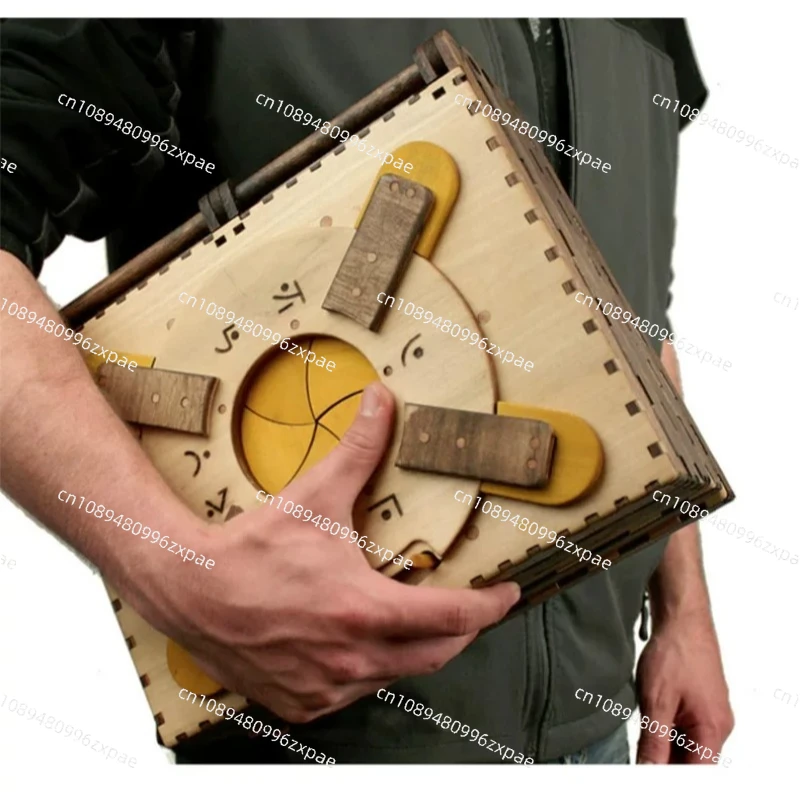 Code book puzzle level 10 high difficulty hell level three-dimensional puzzle assembly toy mechanism decryption box