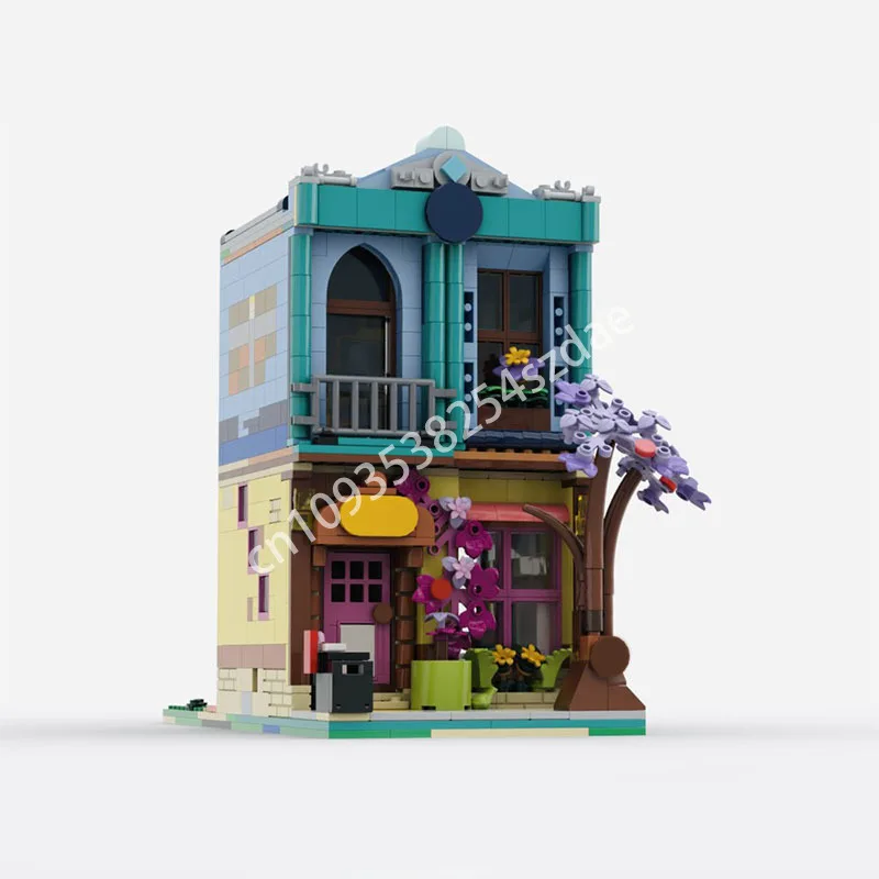 

1046pcs MOC Olly Paisley S Apt Alt Design Friendse Model Building Blocks Christmas Gift Construction DIY Idea Brick Toys Kids