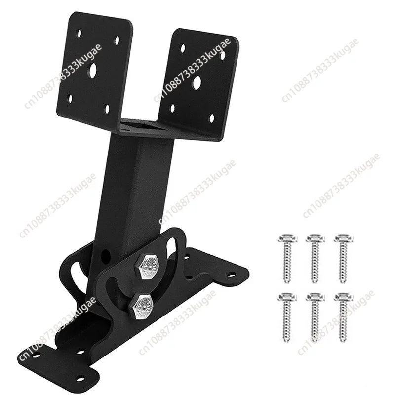 Heavy Duty Roof Mounting Bracket Adjustable Saddle Pergola Support Balcony Riser Beam Frame Kit for Pergola