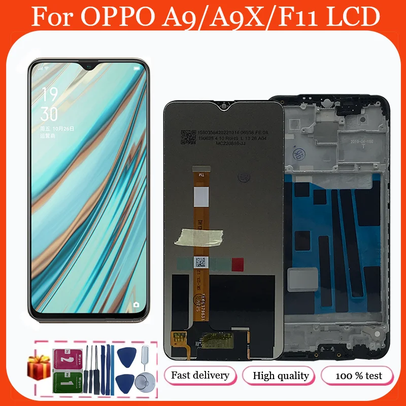 

6,5 дюймов для Oppo F11/для Oppo A9/для Oppo A9x, ЖК-дисплей, фотография, с рамкой