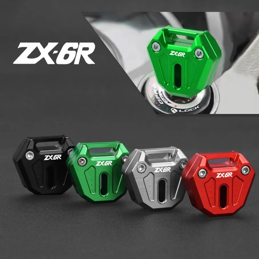 For KAWASAKI Ninja ZX6R ZX-6R ZX 6R 2000-2024 2023 2022 2021 2020 Motorcycle Accessories Key Cover Cap Keys Case Shell Protector