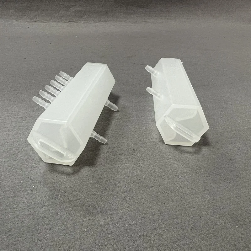 LETOP One Piece 6 Ways White Ink Circulation Splitter Filter Diverter For EP XP600 4720 I3200 Head