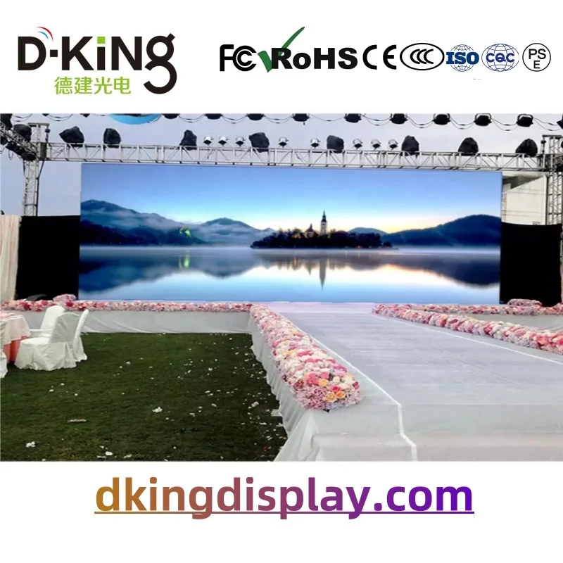 Novarstar Video Card LED Screen Outdoor P3.91 High Refresh 3840Hz 500*1000mm Rental LED Display Stage Background