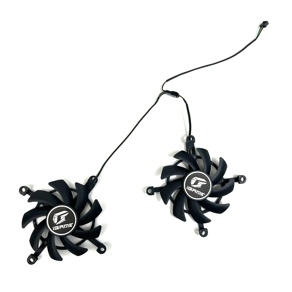 NEW Cooling Fan 85mm 75mm 4pin For Colorful IGame GTX 1660 1650 Ultra RTX 2060 Ultra Graphics card fans