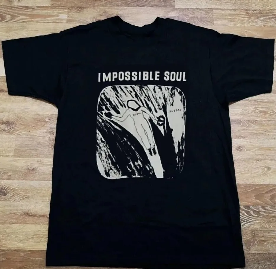 Рубашка унисекс Vtg Sufjan Stevens Impossible Soul Cotton Black, все размеры, BL305