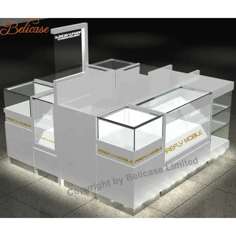 Custom, Modern Phone and Accessories Shop Design Mobile riparazione vetrina vetrina Business Shopping Mall Kiosk Displa