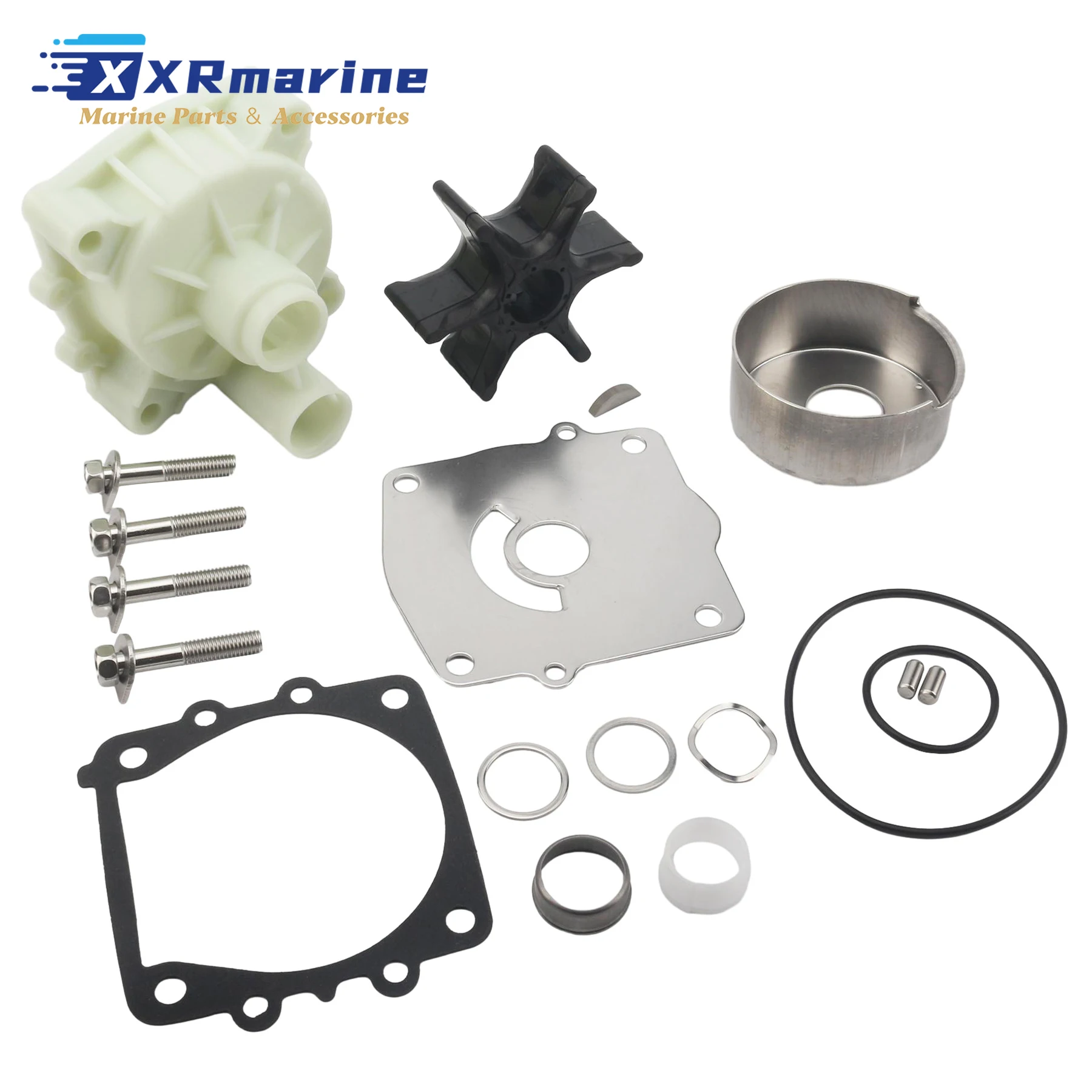

Комплект для обслуживания подвесного двигателя с импеллером и корпусом, подходит для лодочных моторов Yamaha 2-тактных 150, 175, 200, 225, 250, 300 л.с., 4-тактных F150, F200, F225