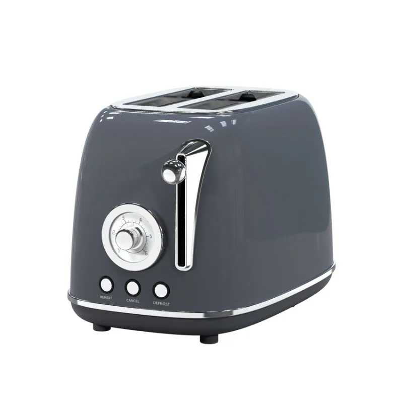 High Quality Grille Pain Toaster 2 Slice Retro Toaster Sandwich Torradeira Pop up Stainless Steel Toster view 2