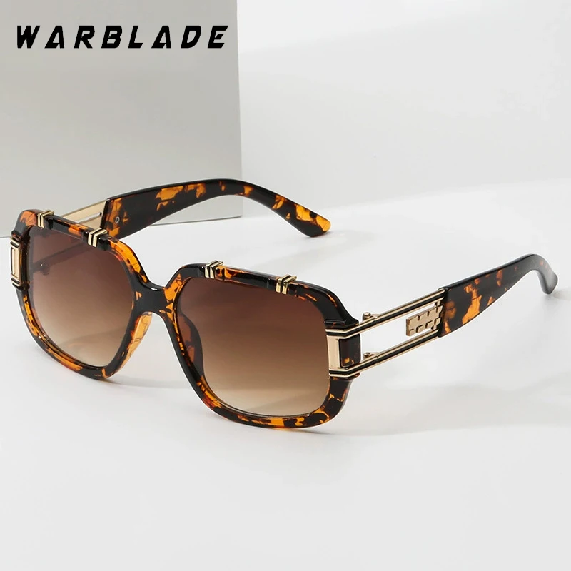 

Luxury Designer 2025 Big Square Frame Women's Sunglasses Fashion Brand Metal Men Sunglass Outdoor Travel Cycling Eyewear UV400