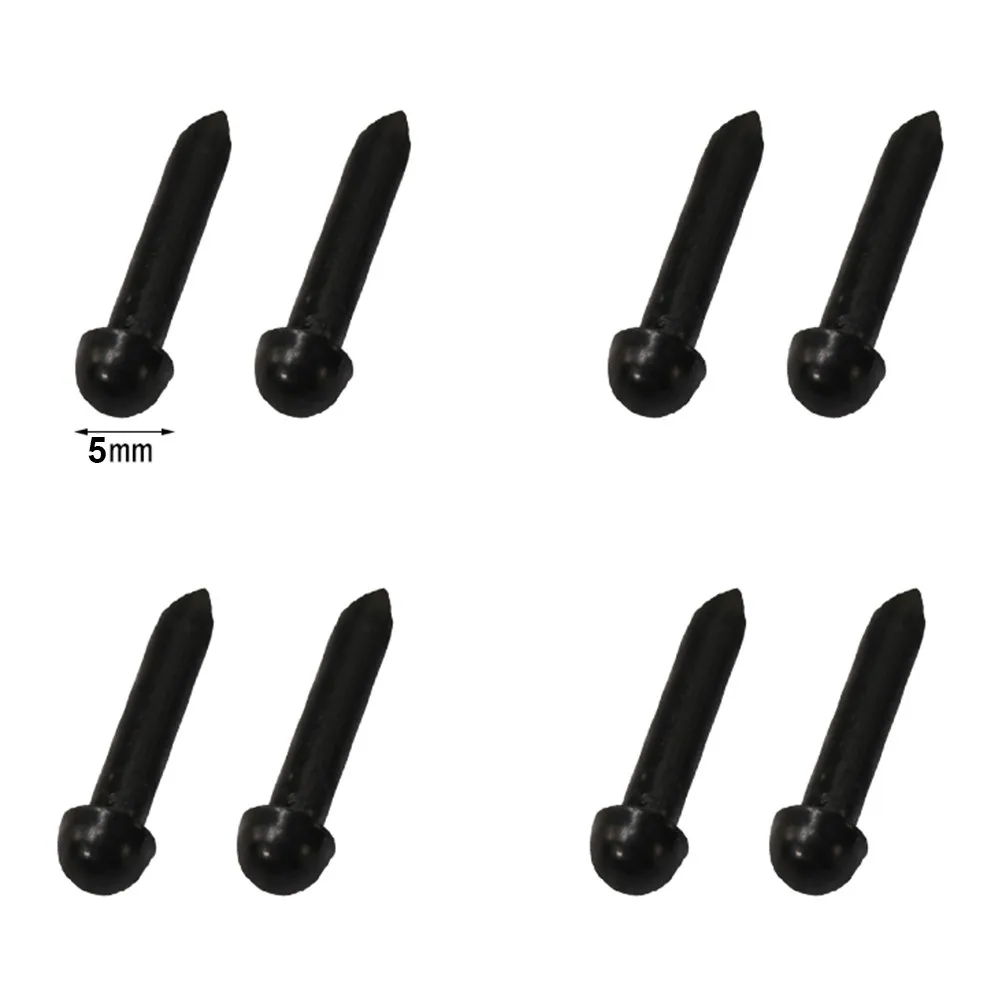 

1000 пар черных пластиковых глазок-фиксаторов 5 мм для поделок, скрапбукинга, занятий в классе и рукоделия