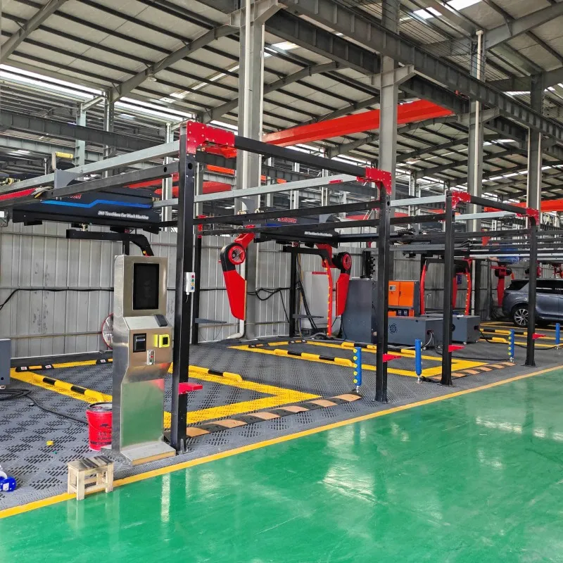 Car Washer Full Automatic Car Wash Machine with Dryer for Sale 360 Touchless Car Wash Machinery with 6 Dryers