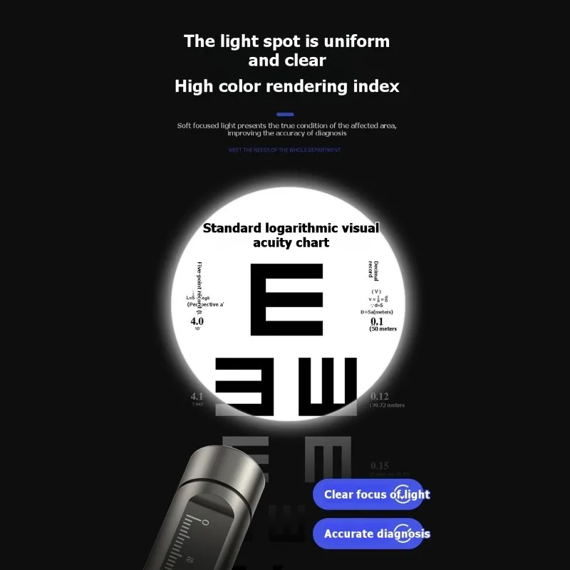 Aluminum Alloy,LED Mini Examination Light-Portable 3-In-1 ' S Flashlight-AA26