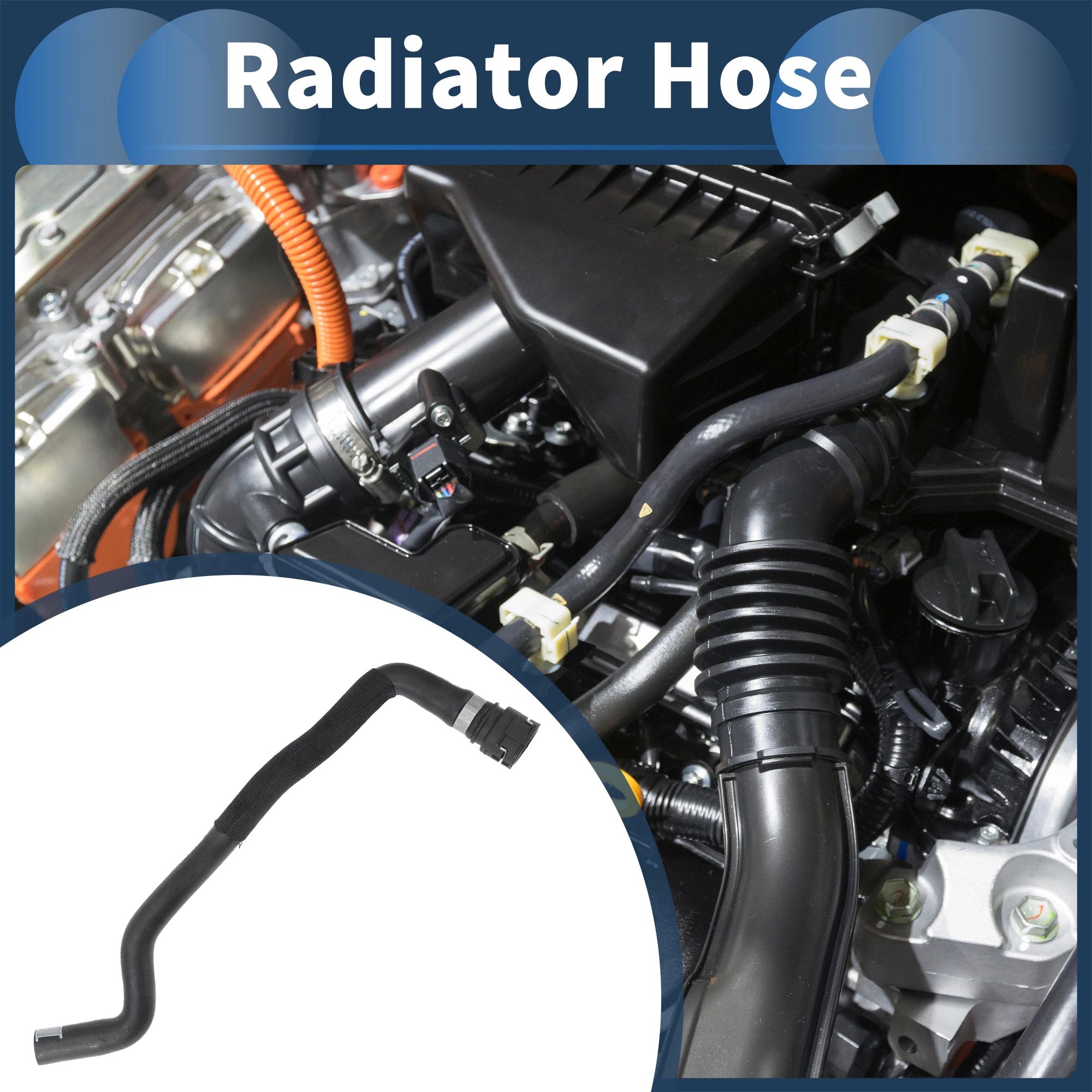 

UXCELL Шланг радиатора, шланг нагревателя No 8R0819371E для Audi Q5 2009-2012, черная резина, 1 шт., впускная труба теплого воздуха, хорошая герметизация