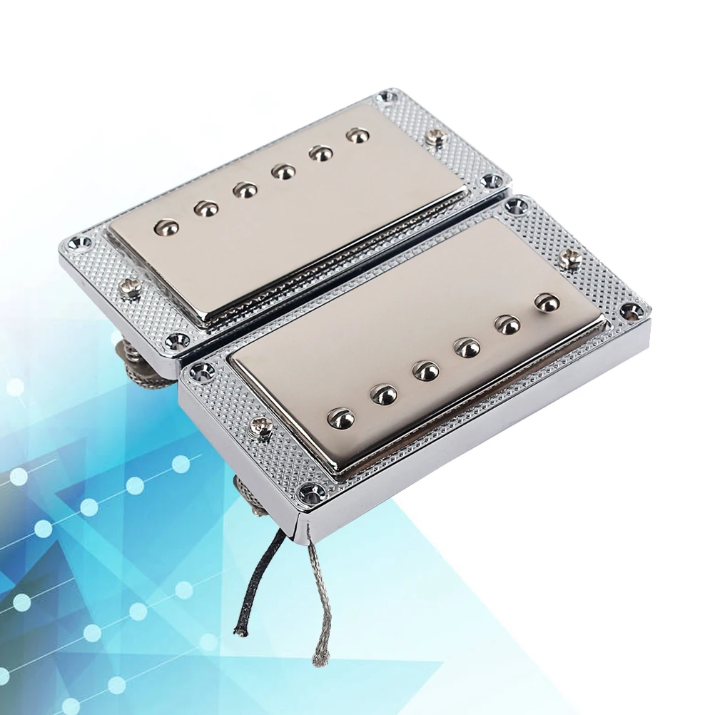 

2PCS/ Set Guitar Sealed Humbucker Pickups Single Coil Bridge Pickup Neck Pickup Cover for Electric Guitars with
