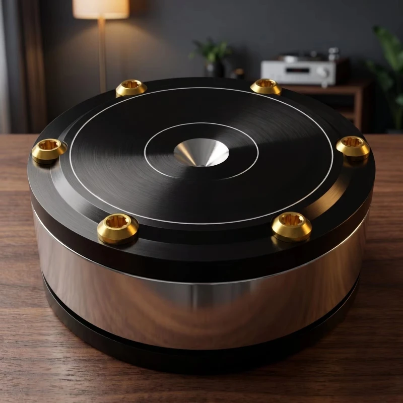 Audiophile grade aluminum alloy shockproof foot nails, OEM ODM, home theater audio equipment shockproof base