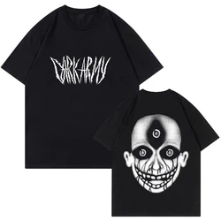 Lil Darkie Dark Army Metal T-shirt Small Dark One Merch Crewneck Short Sleeve Tee Women Men Streetwear Hip Hop Clothes