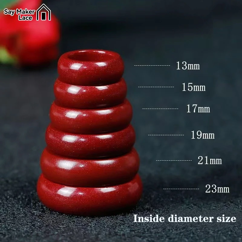 1 шт. FengShui Cinnabar кольцо, символ счастливого богатства амулет ювелирные изделия подарки Китайский амулет талисманы подарок изгнание злых духов