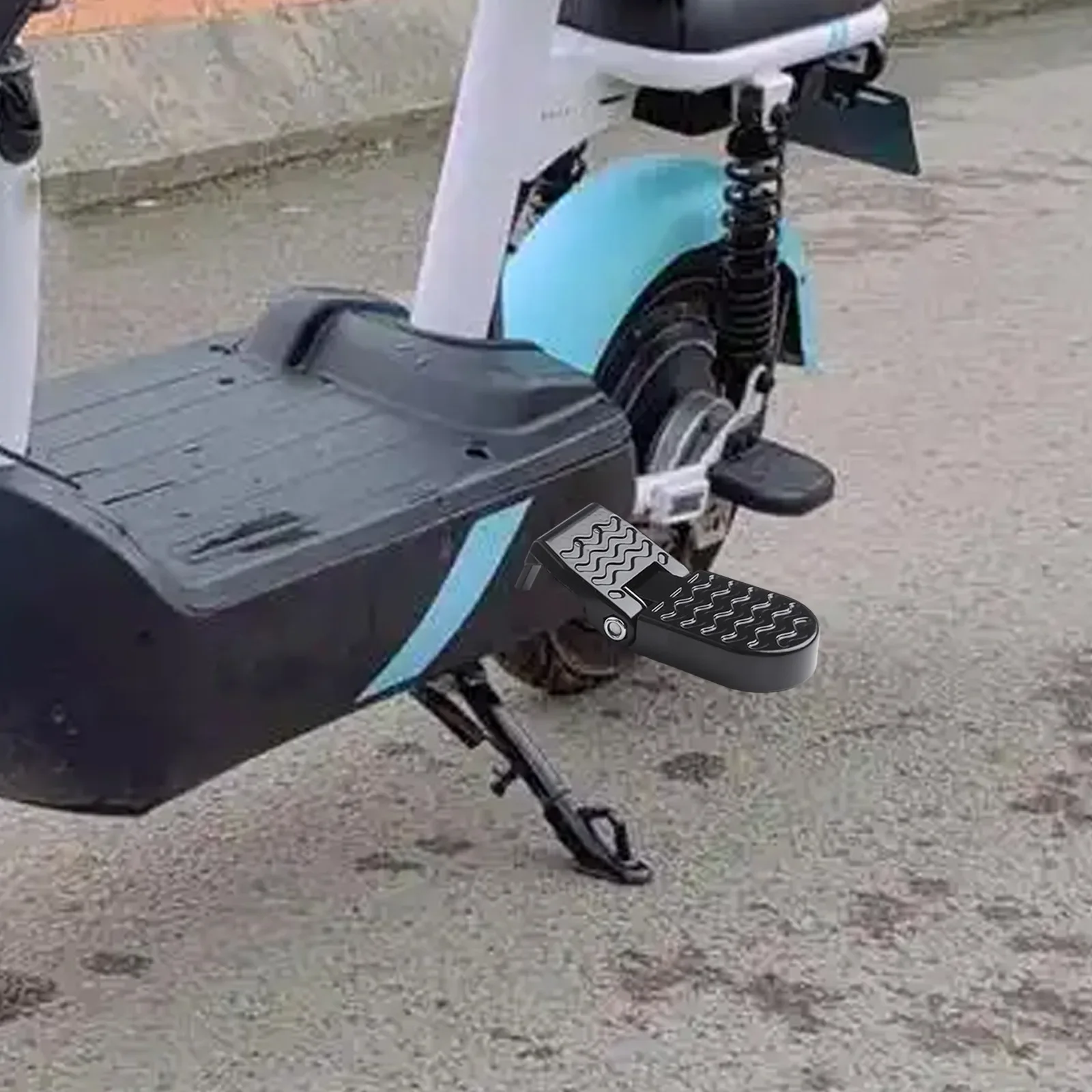 High Quality Pedals Pegs Safe Selection Aluminum Alloy Convenient Electric Bike Footrest Good Texture Motorcycle
