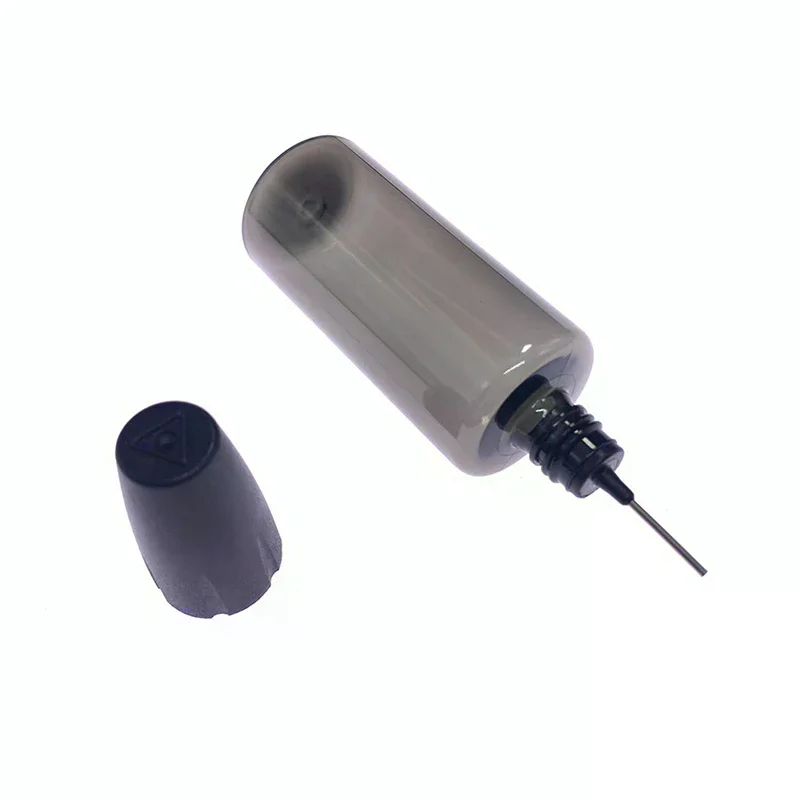 1 STKS 30 ml Pet Clear Flacon met Lange Dunne Naald Tip Druppelflesje voor Vape Roken Olie Accessoires Vloeibare Pot