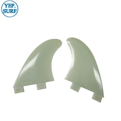 UPSURF-Surf Fins with Keel Fin, FCS, GX Twin Fins, Surfboard Fin, Nylon Plastic Paddleboard, Accessories, 2 Pcs per Set