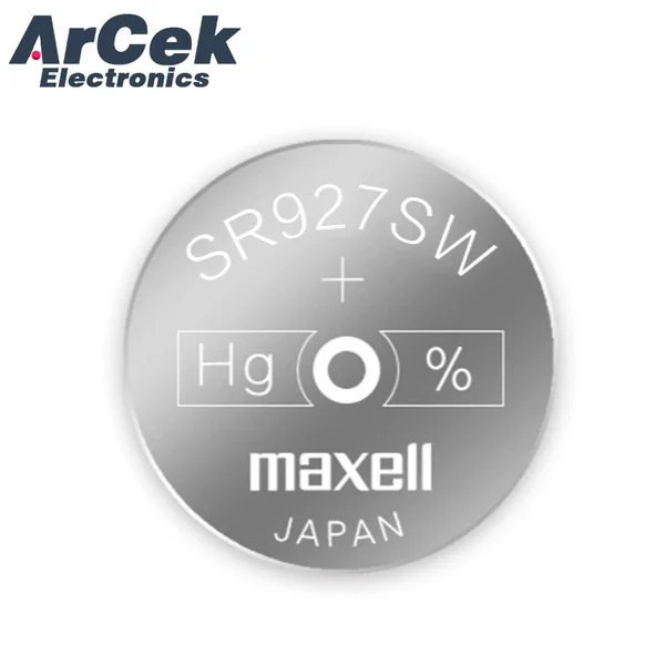 2PCS Original-Maxell SR927SW Lithium Batteries  AG7 395 LR927 395AL926F Button Battery for Watch Toys Control Calculator