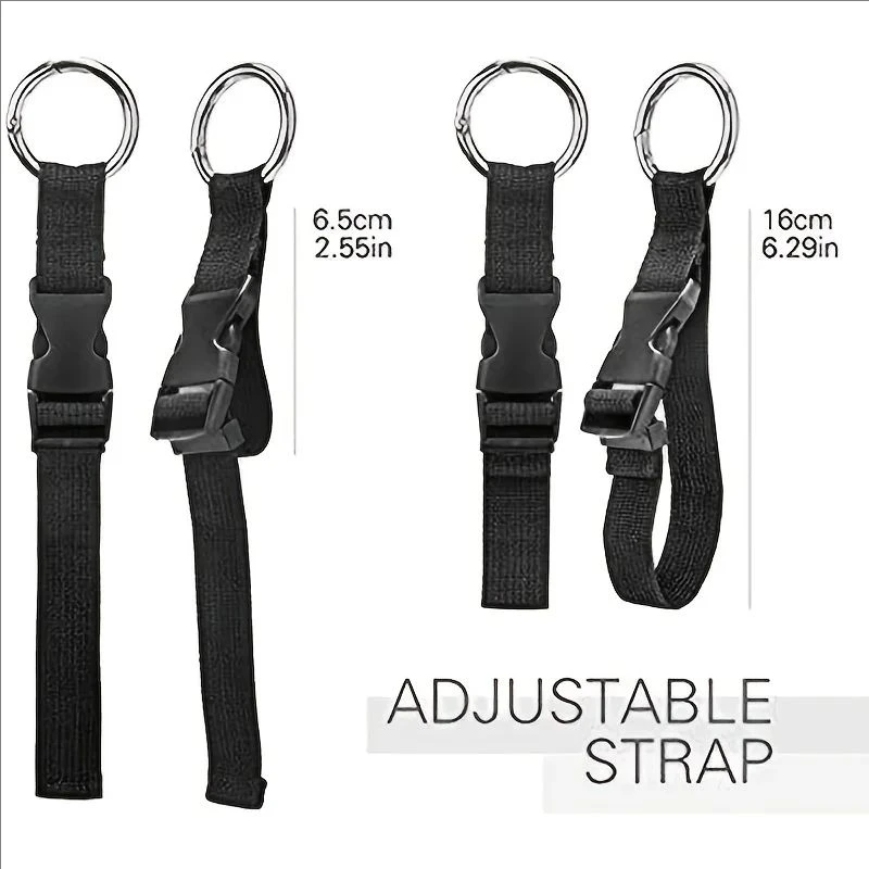 Lightweight and Portable Travel Luggage with Fixed Straps Backpacks External Straps Buckle Style Expansion Bags Luggage Straps view 5