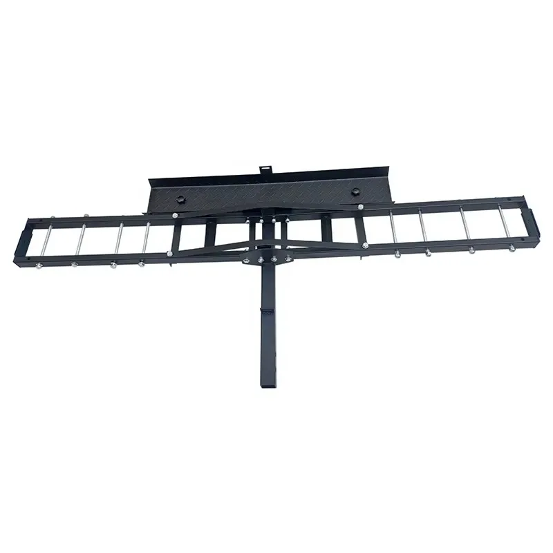 

【2026】LoveYoung Black Steel Anti-Tilt Hitch Mount Motorcycle Carrier With Rack Ramp Rear Stand Holder For Scooter Motorcycles
