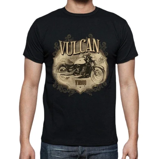 Vintage Japan Vulcan Vn900 Motorcycle T-Shirt. Summer Cotton O-Neck Short Sleeve Mens T Shirt New S-3XL