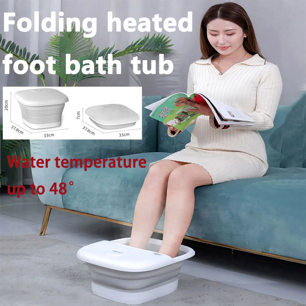 

Home foldable heated foot bath tub Portable storage foot bath tub Constant temperature foot bath tub Heated foot bath tub