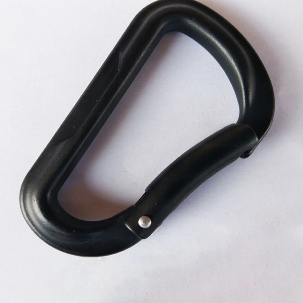 20 ชิ้น Carabiner D แหวน Hook Heavy Duty Key Chain Hooks โซ่หัวเข็มขัด Quick Links รูป Snap