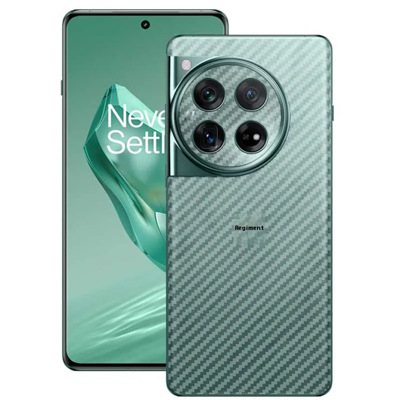 5-10 ピース/ロット OnePlus 12 バックカーボンファイバーフィルムフルカバークリアマットスクリーンプロテクター One Plus OnePlus12 1 + 12 ONEPLUS12