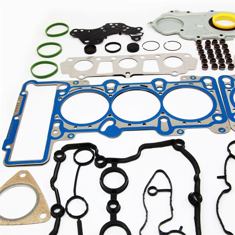 Car Engine Pistons Gaskets Overhaul Rebuild Kit for Audi A5 A6 A7 A8 S4 S5 Q5 Q7 VW Touareg 3.0 TSI TFSI 06E107065DM 06E105561AB